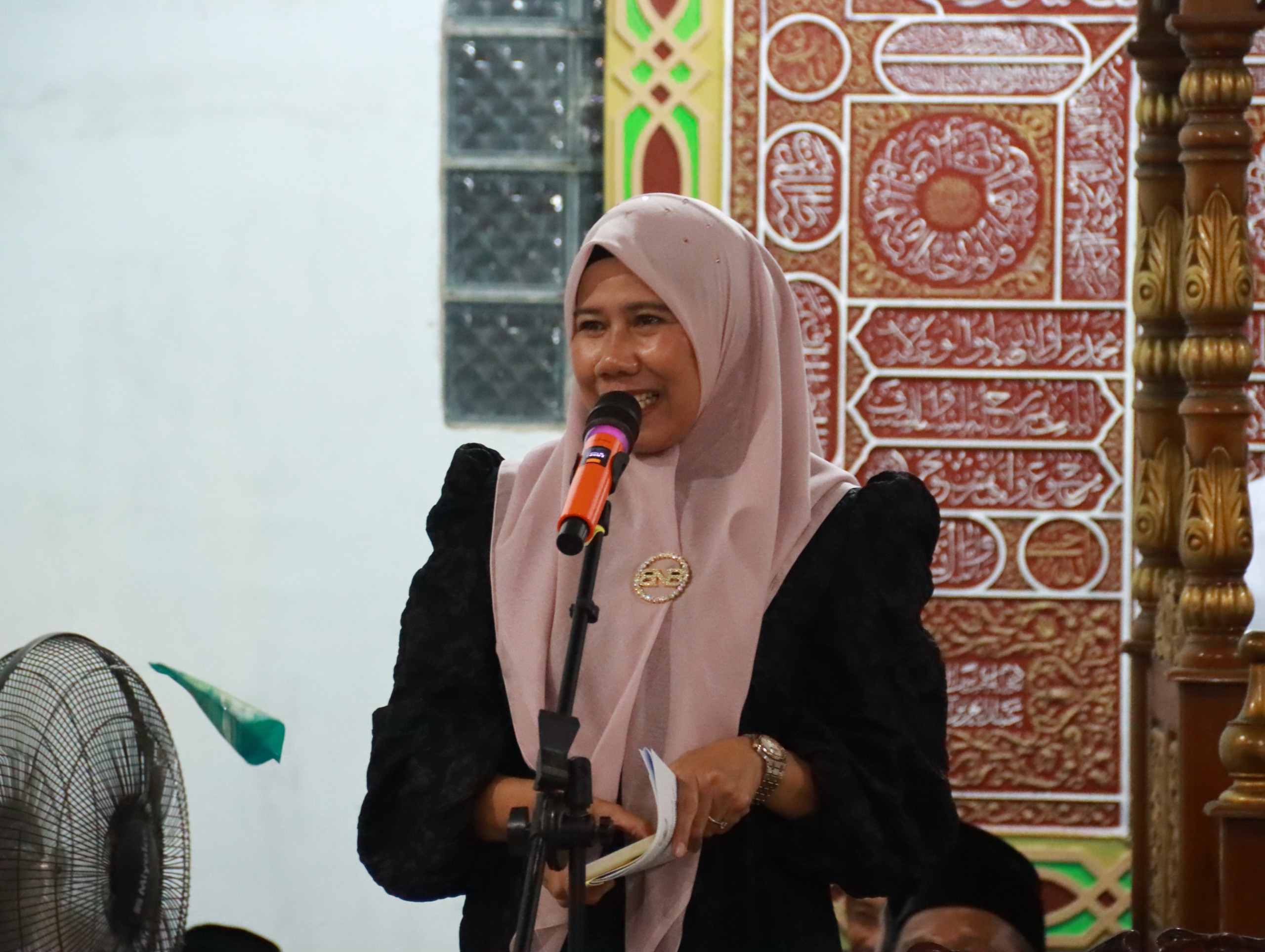 Wabup Inhil Ajak Warga Teluk Pinang Jadikan Isra’ Mi’raj sebagai Momentum Peningkatan Ibadah