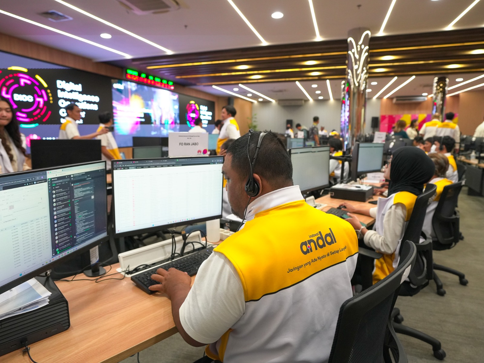Trafik Melonjak Double Digit, Indosat Jaga Keandalan Jaringan di Periode Tahun Baru