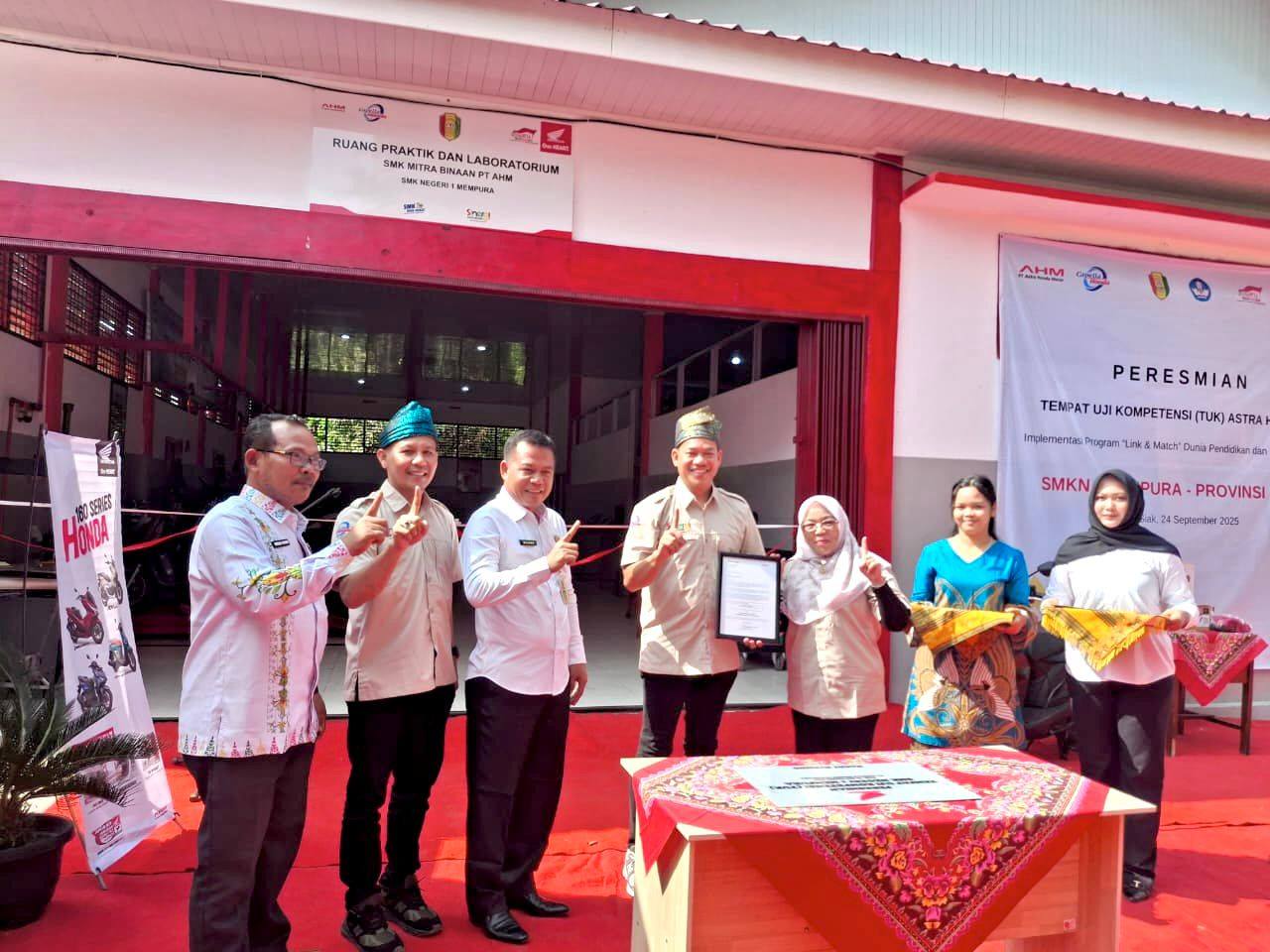 Bangun SDM Berkualitas, PT CDN Konsisten Dukung Pendidikan Vokasi di Riau