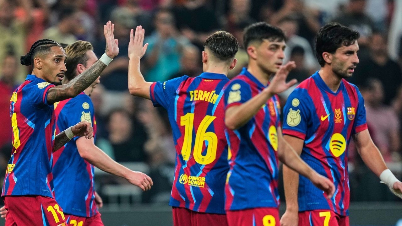 Barcelona vs Athletic Club: Dominasi Total, Blaugrana Pesta Lima Gol ke Final Supercopa