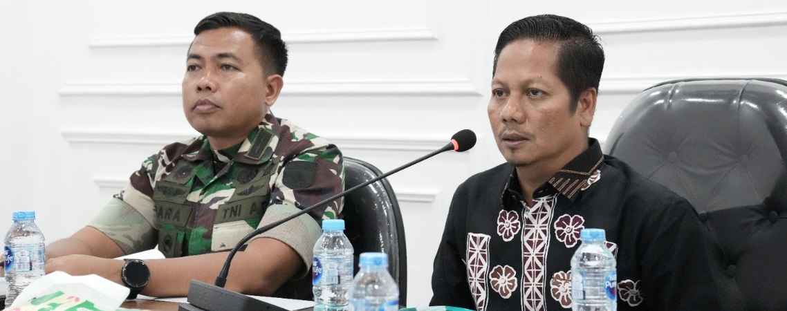 TMMD Ke-127 Tahun 2026 Digelar di Kuantan Hilir Seberang, Wabup Kuansing Ikuti Rakor Persiapan