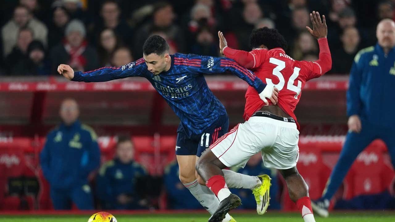Imbang Tanpa Gol di City Ground, Arsenal Tetap Nyaman di Puncak Klasemen