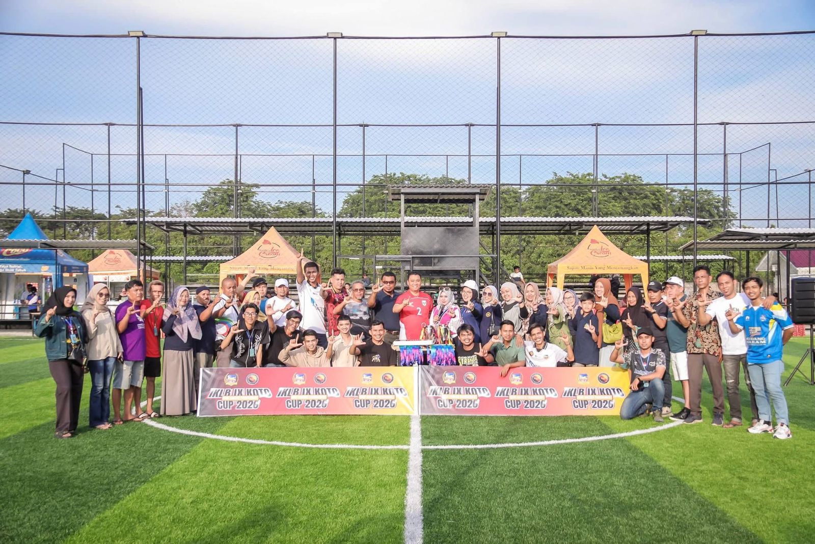Wawako Pekanbaru Apresiasi Turnamen Mini Soccer IKLB IX Koto Cup 2026