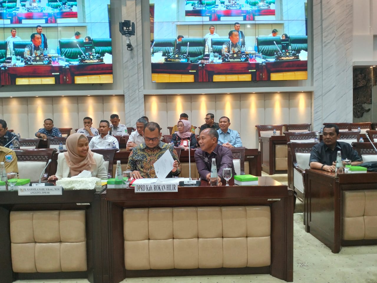 Pemkab Rokan Hilir Adukan Rp520 Miliar Dana Hak Daerah yang Belum Cair ke DPR RI