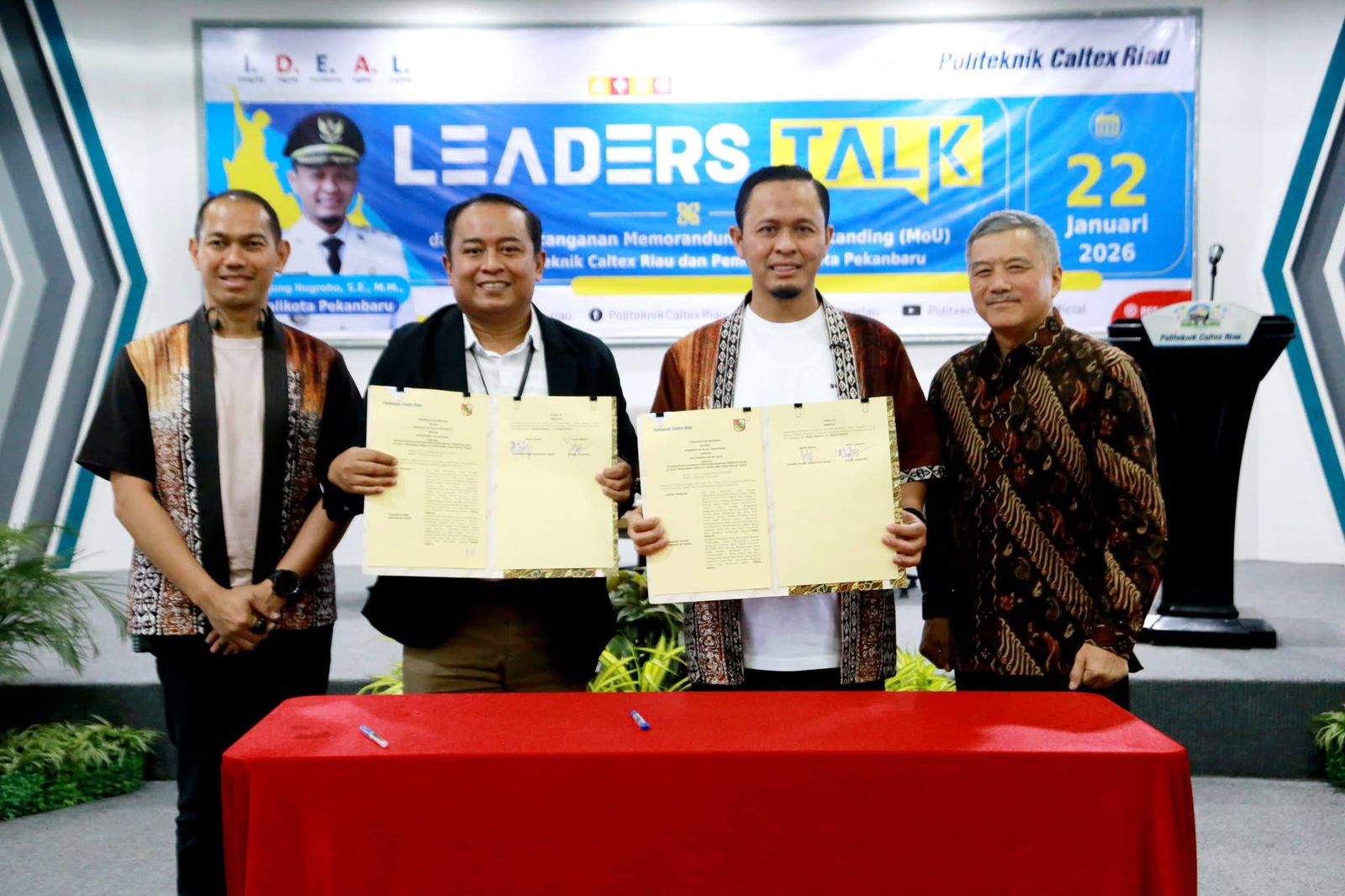 Pemko Pekanbaru Gandeng Politeknik Caltex Riau Perkuat Kapasitas Pemerintahan lewat Tri Dharma Pergu