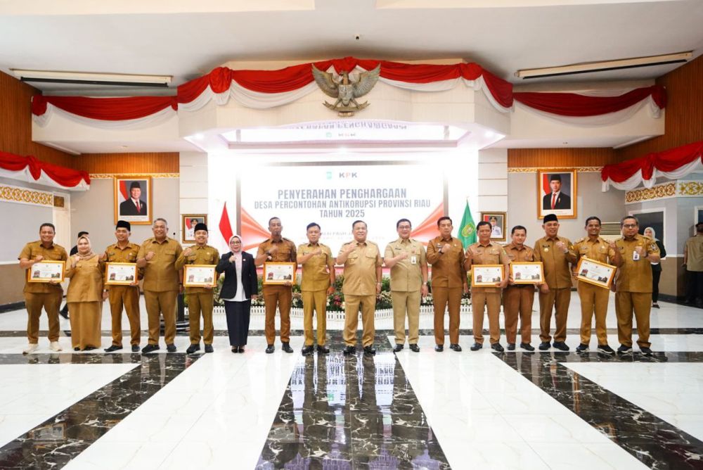 KPK dan Pemprov Riau Perkuat Pencegahan Korupsi, Tujuh Desa Ditetapkan sebagai Percontohan