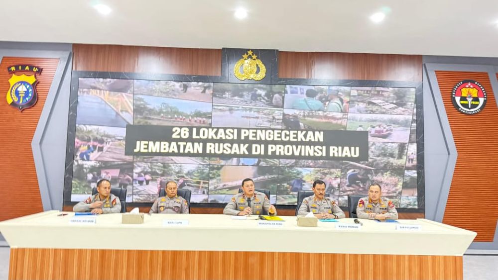 Jembatani Harapan, Polri Bangun dan Renovasi 26 Jembatan di Riau