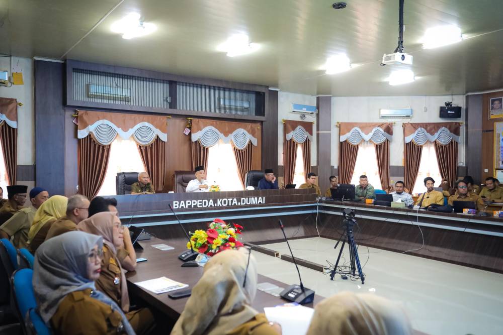 Percepat Pengendalian Banjir, Wali Kota Dumai Instruksikan Penyelesaian Data Pengadaan Tanah