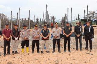 Polres Inhil Libatkan Bidlabfor Polda Riau Selidiki Dugaan Ledakan Pipa Gas PT TGI