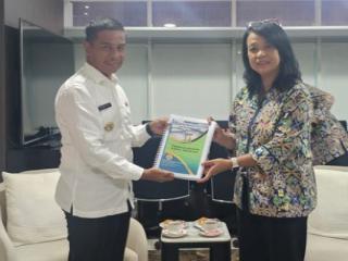 Bupati Kampar Sambangi Kementerian PU, Ajukan Pembangunan Empat Ruas Jalan Strategis
