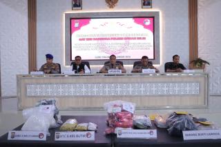 Satreskoba Polres Rohil Ungkap Jaringan Narkotika Internasional