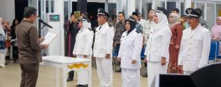 Lima Pj Kepala Desa Resmi Dilantik, Sekda Kuansing Minta Fokus Pelayanan Masyarakat