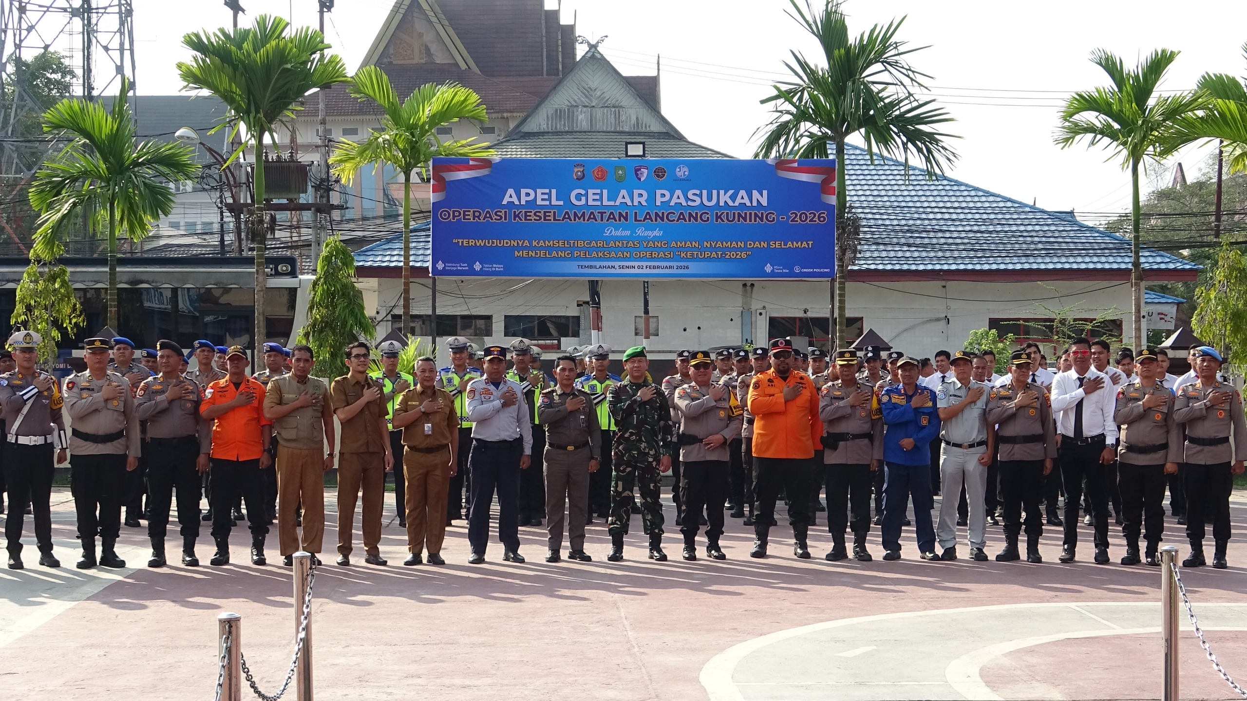 Dukungan Lintas Sektor Perkuat Operasi Keselamatan Lancang Kuning Polres Inhil Jelang Idul Fitri