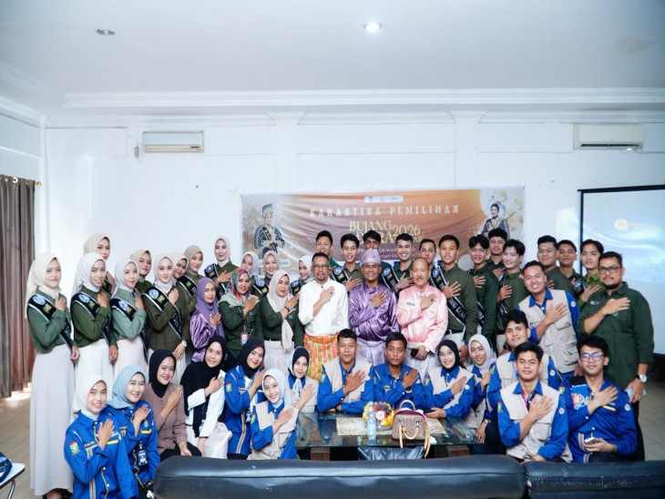 Kadis Pariwisata Kampar Resmi Buka Karantina Bujang Dara Kabupaten Kampar Tahun 2026