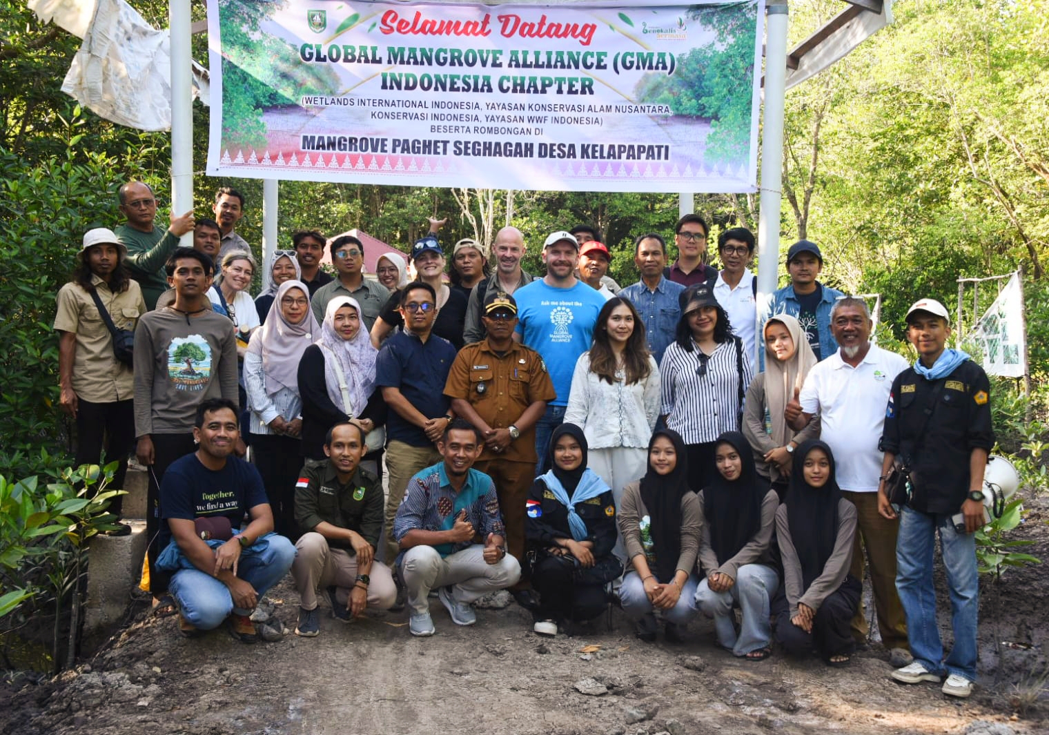 Pulau Bengkalis Jadi Pusat Belajar Konservasi Mangrove Nasional dan Internasional