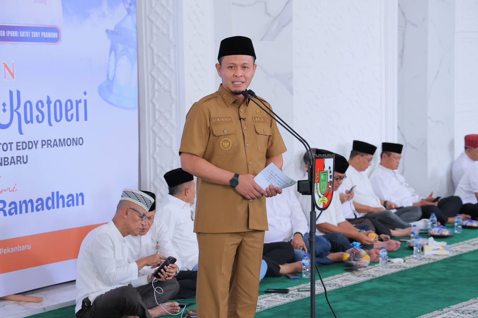 Wali Kota Pekanbaru Resmikan Masjid Al Kastoeri, Resmi Ditetapkan sebagai Masjid Paripurna Kota