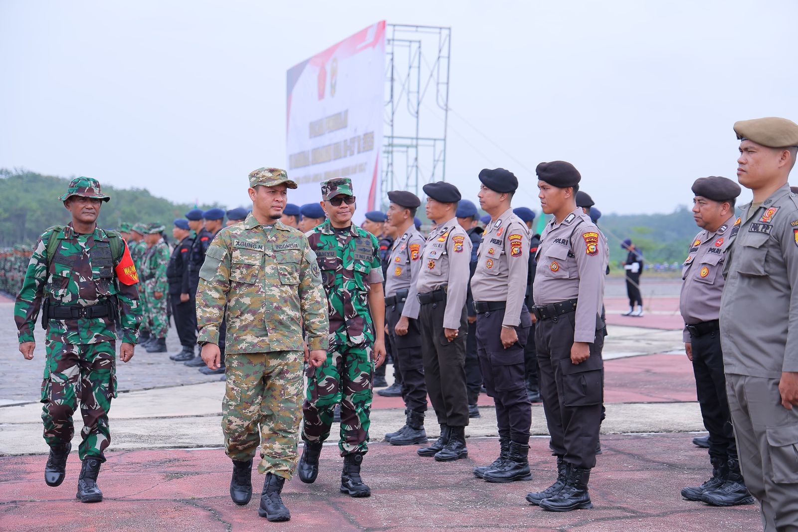 Wali Kota Pekanbaru Pimpin Upacara Pembukaan TMMD ke-127 Tahun 2026 di Tenayan Raya