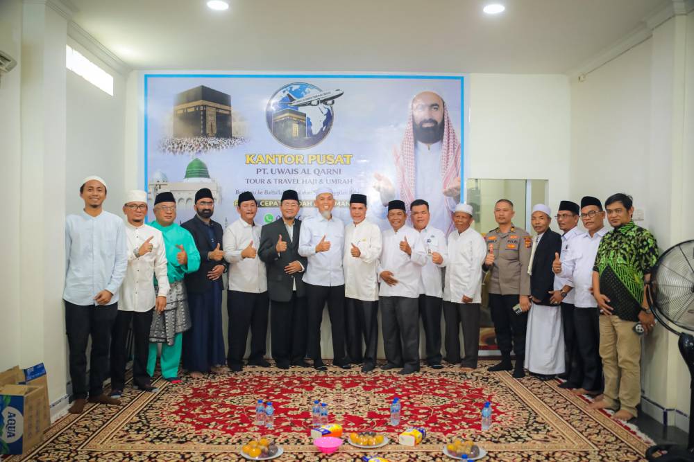 Resmikan Kantor di Dumai, PT Uwais Al Qarni Usung Misi Umrah Sekaligus Cetak Generasi Hafidz