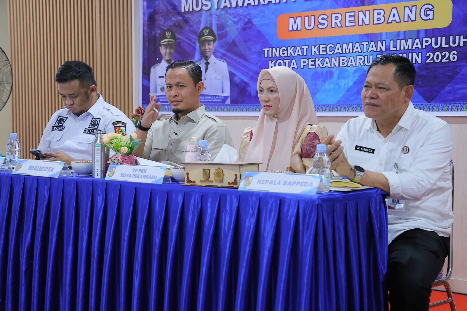 Wali Kota Pekanbaru Buka Musrenbang Limapuluh, Prioritaskan Aspirasi dan Infrastruktur