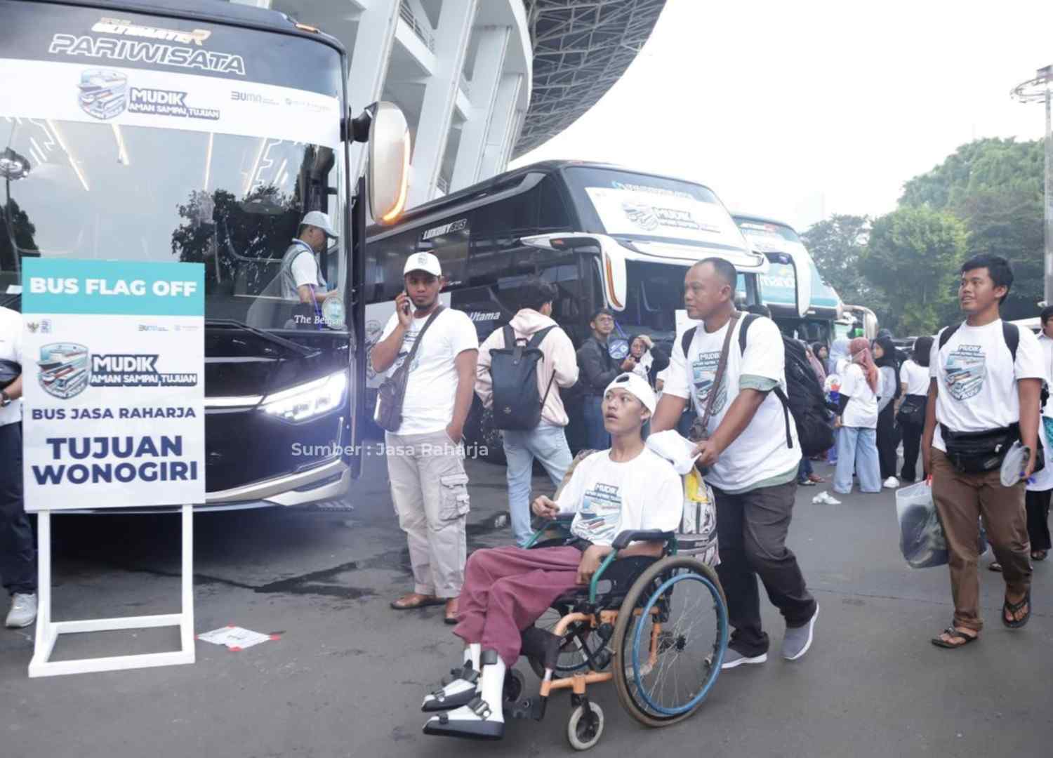 Mudik Gratis BUMN 2026, Jasa Raharja Siapkan Kuota untuk 23.500 Pemudik