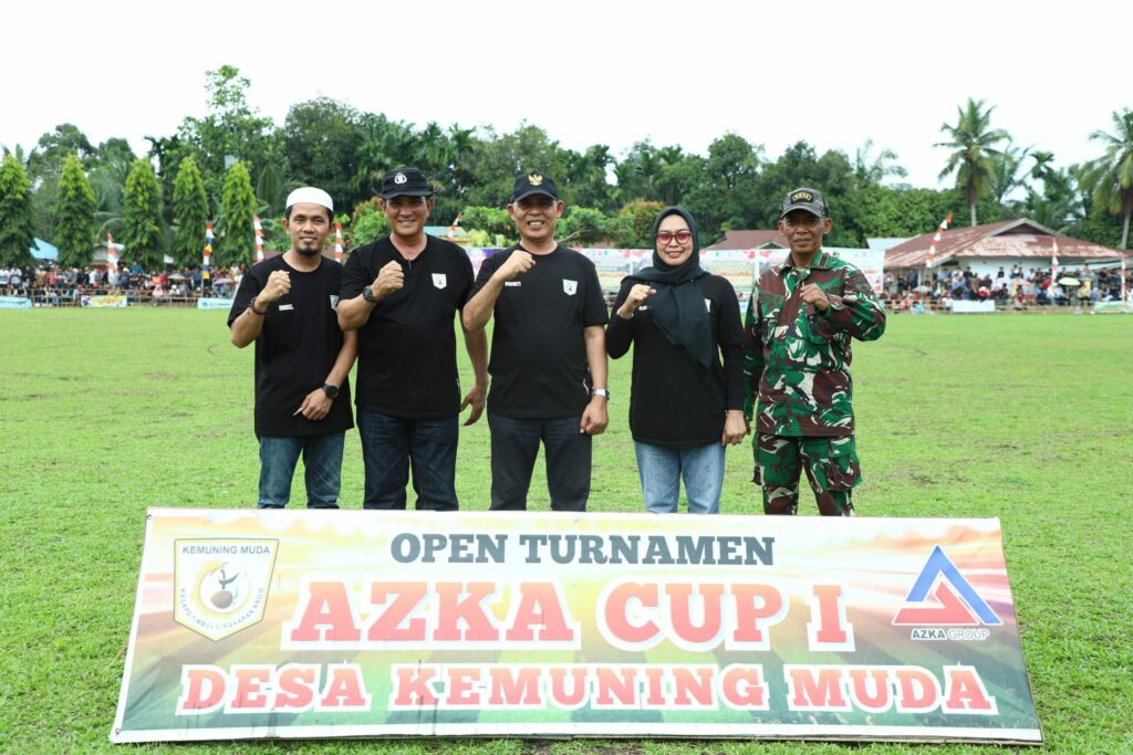 Bupati Inhil Herman Tutup Azka Cup 1, Dorong Lahirnya Bibit Pesepakbola Lokal