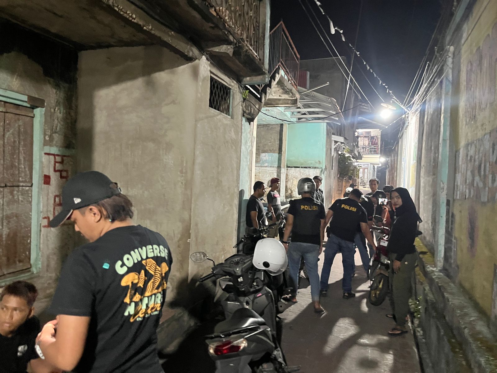 Jelang Ramadan, Polresta Pekanbaru Sapu Bersih Kampung Dalam, 4 Pengguna Narkoba Diamankan