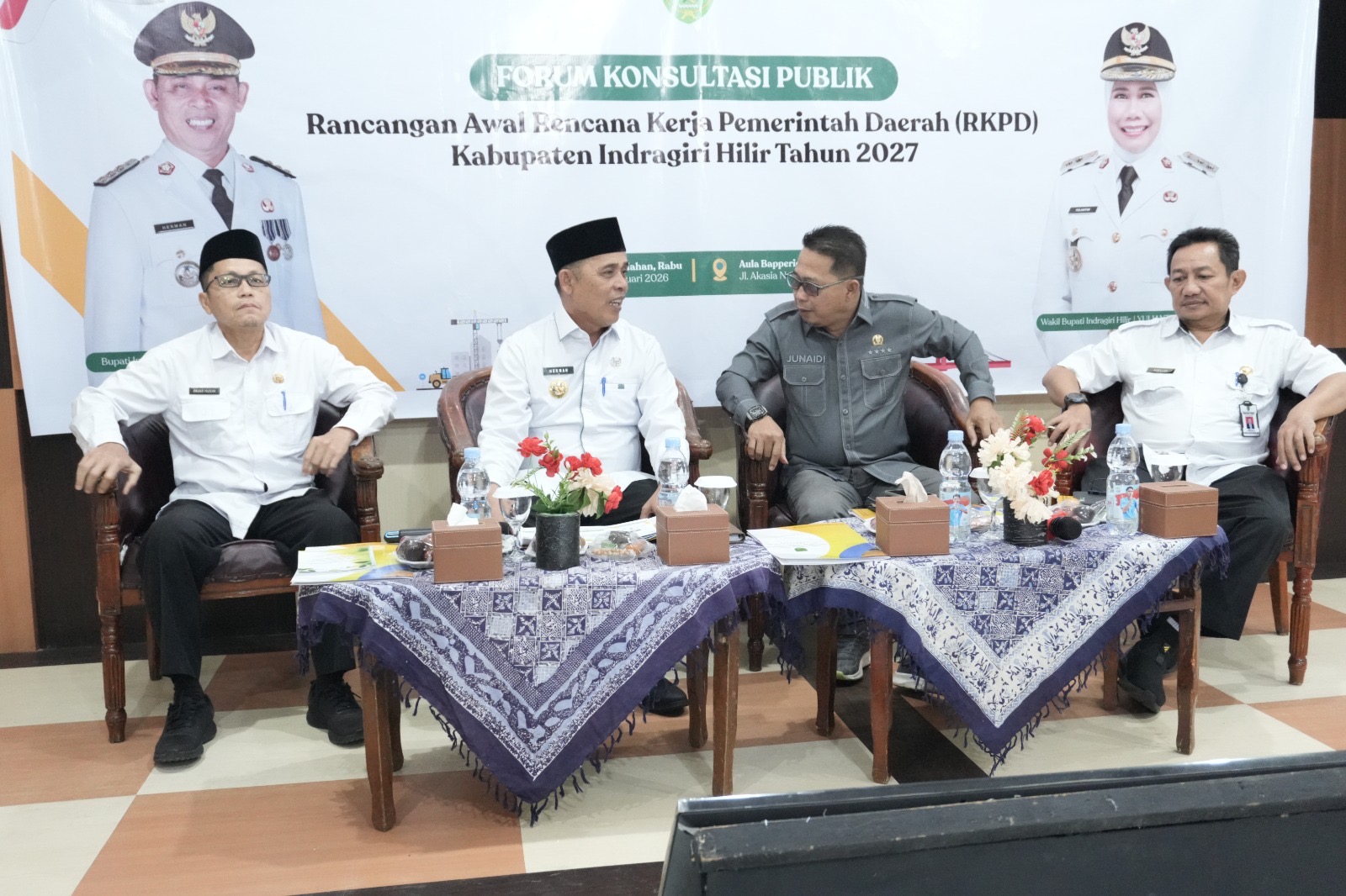 Bupati Herman: RKPD Inhil 2027 Harus Cerminkan Aspirasi dan Kebutuhan Masyarakat