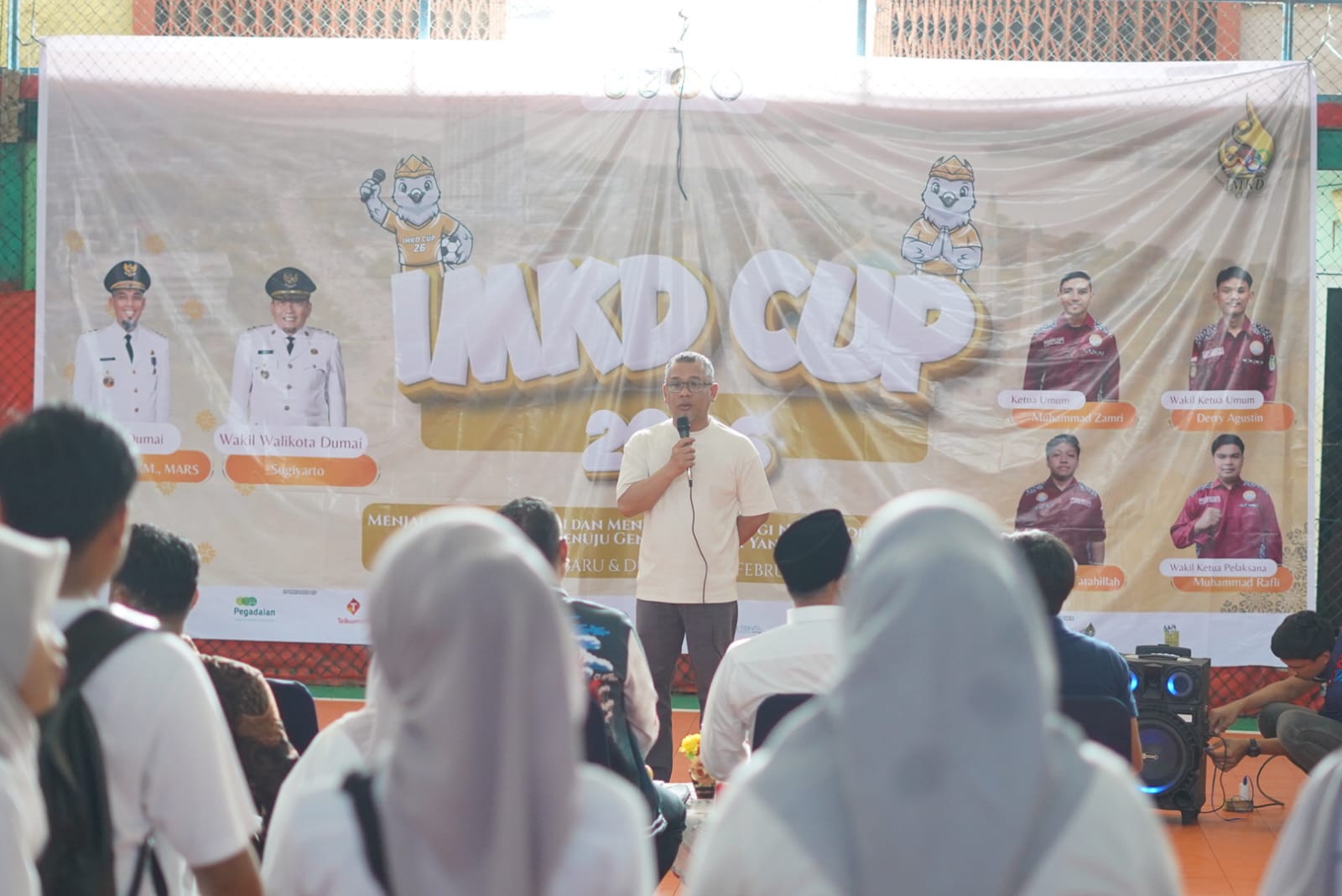 Sekdako Dumai Resmi Buka IMKDP Cup 2026, Dorong Mahasiswa Terus Berkarya dan Berprestasi