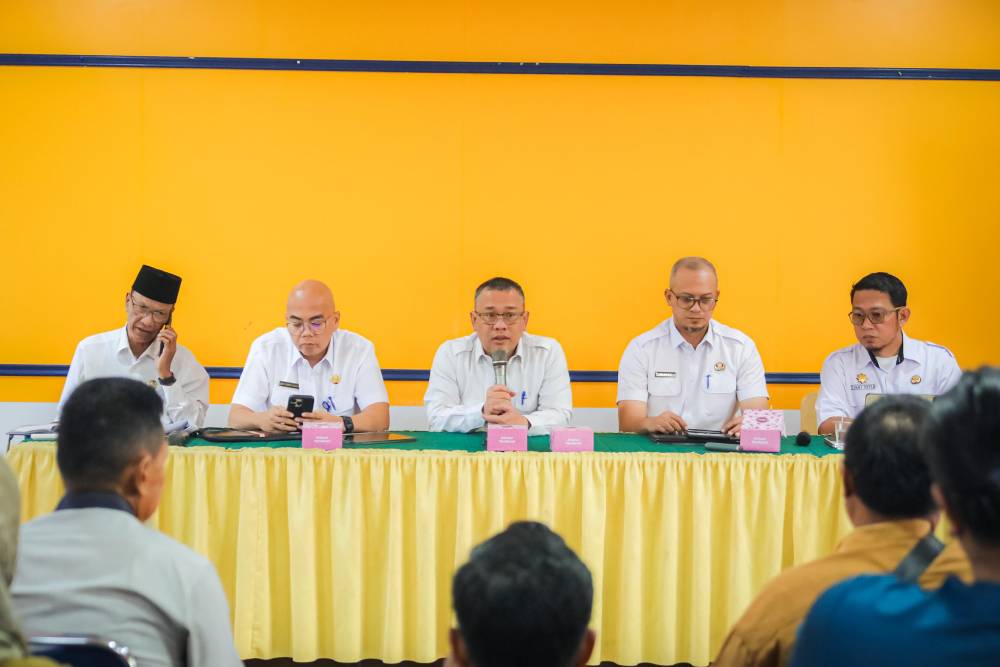 Pemko Dumai Sosialisasikan Penanggulangan Banjir Segmen Enam di Bantaran Sungai Dumai