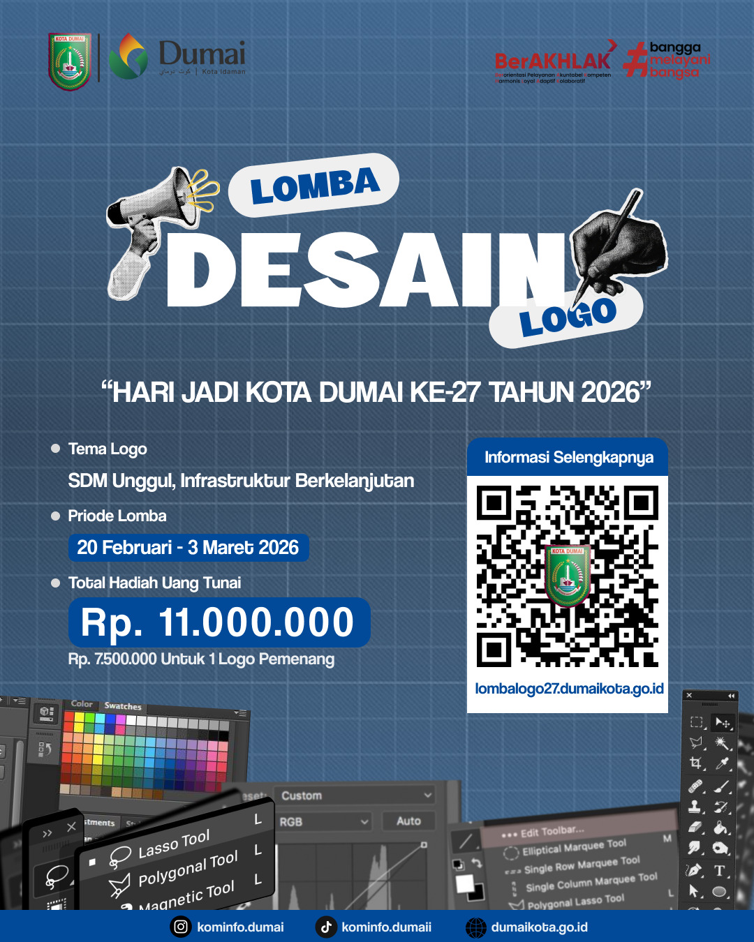 Pemko Dumai Siapkan Sayembara Logo Hari Jadi ke-27, Ajak Kreatif Lokal dan Nasional Berpartisipasi