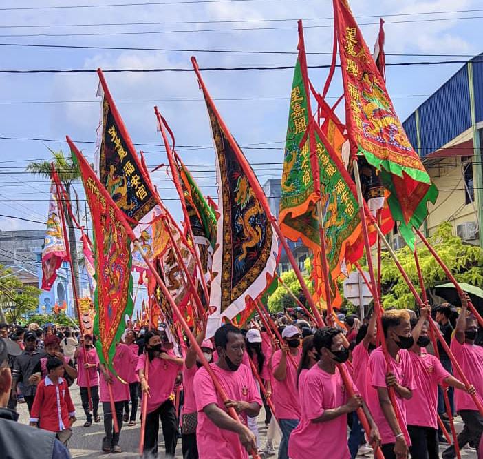 Ribuan Warga Padati Bengkalis, Pawai Penyemahan Chue Lak Imlek 2577 Berlangsung Meriah