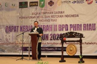 Wali Kota Pekanbaru Dukung PHRI Riau, Siap Kolaborasi Kembangkan Pariwisata Berbasis Event