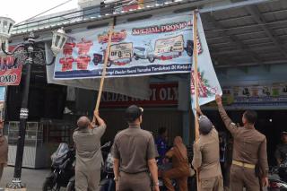 Satpol PP Siak Tertibkan Reklame Liar, Tegakkan Perda dan Tingkatkan Kepatuhan Pajak