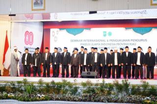 MUI Provinsi Riau Resmi Dikukuhkan, Pemprov Siap Bersinergi Perkuat Umat