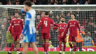 Mohamed Salah Bersinar, Liverpool Gasak Brighton 3-0 di Anfield