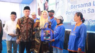 Wali Kota Agung Nugroho Janjikan Umrah untuk Tiga LPS Terbaik, 800 Paket Sembako Disalurkan