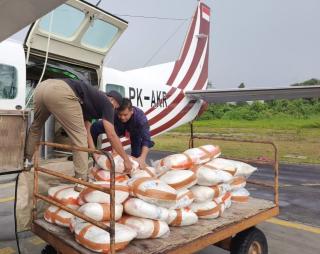 Cegah Karhutla Meluas, OMC di Riau Sudah Tebar 5 Ton Garam