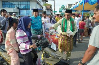 Dorong UMKM Tumbuh, Pemkab Rohil Resmi Buka Pasar Ramadan 1447 H di Bangko