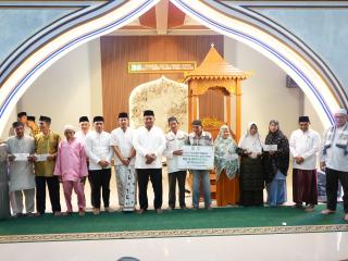 Safari Ramadan di Pusako, Wabup Syamsurizal Minta Penghulu Kawal Program Nasional