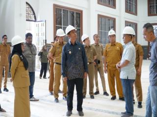Bupati Tinjau Progres Pembangunan Islamic Center, Target Rampung 18 Maret 2026