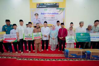 Safari Ramadan di Pinggir, Pemkab Bengkalis Sambut Kunjungan Plt Gubernur Riau