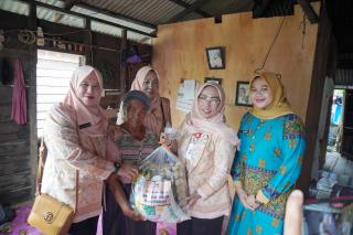 Door to Door, DWP Rohil Tebar Keberkahan Ramadhan Lewat Aksi Sosial Sembako