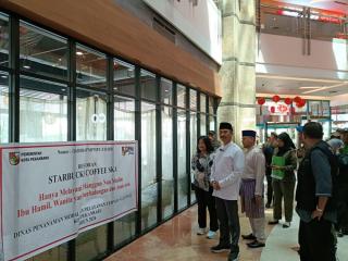 Satpol PP Pekanbaru Awasi Restoran Buka Siang Ramadan di Mall SKA dan Living World