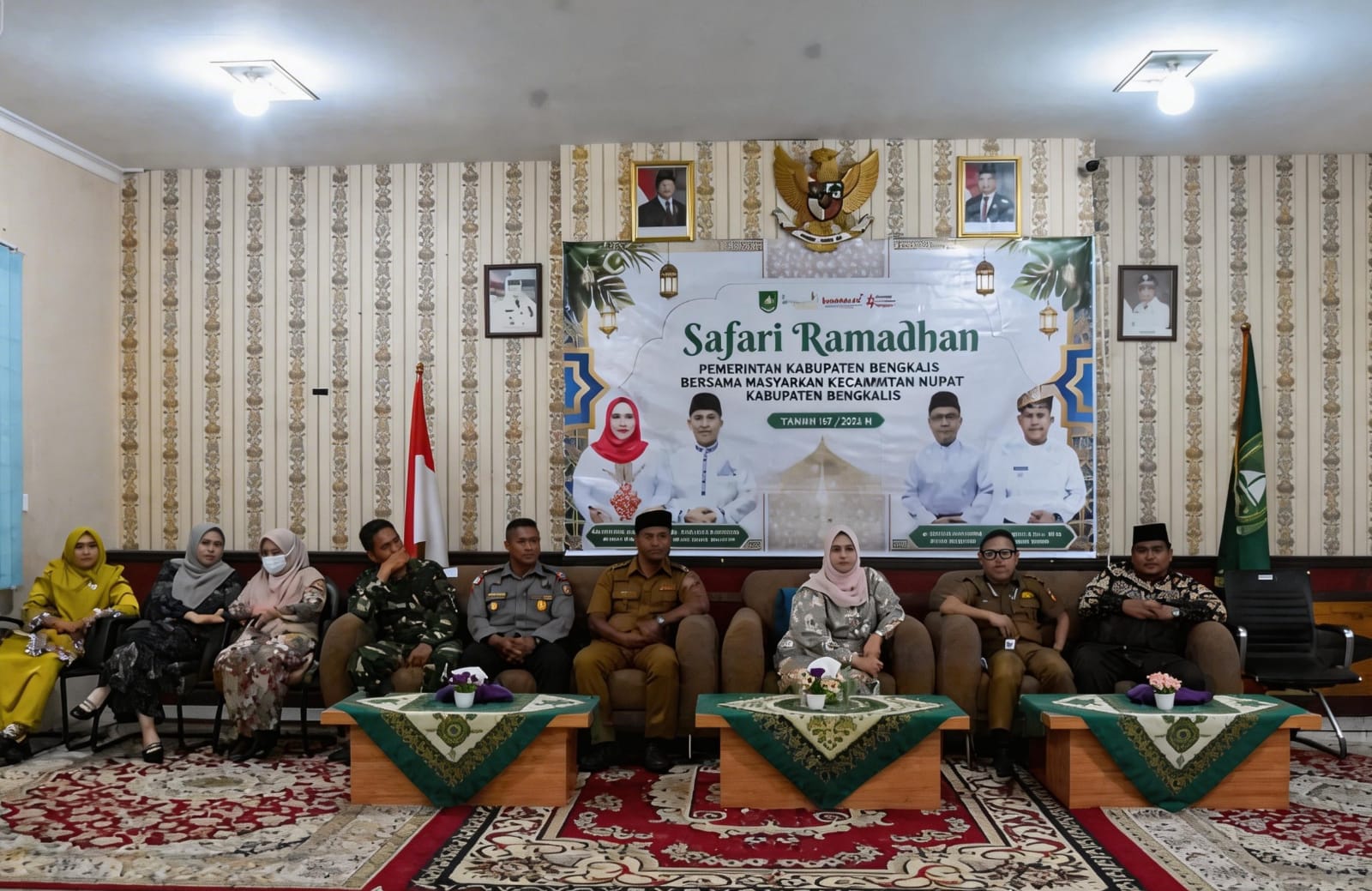 Safari Ramadan di Rupat, Bupati Kasmarni Pererat Silaturahmi dan Tekankan Pencegahan Karhutla