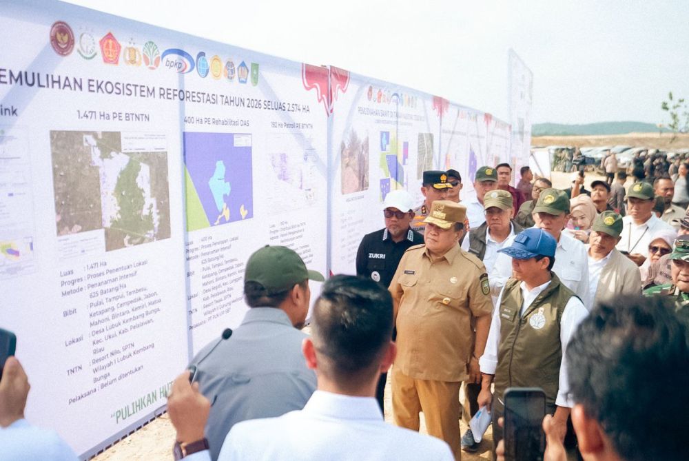 Pemulihan Taman Nasional Tesso Nilo Dikebut, Target 66.704 Hektare Rampung pada 2028