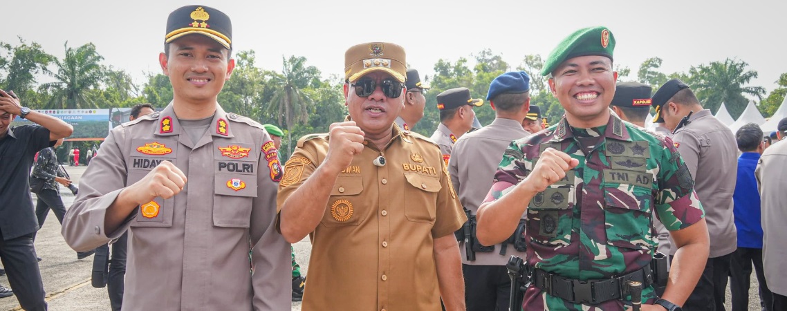 Bupati Kuansing Hadiri Apel Karhutla Nasional 2026, Tegaskan Komitmen Pencegahan