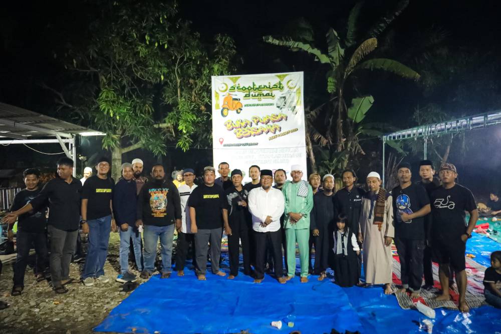 Pererat Kebersamaan, Wawako Dumai Hadiri Bukber Komunitas Scooterist