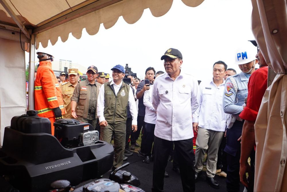 Menko Polkam Tegaskan Perusahaan Wajib Terlibat Aktif Tangani Karhutla