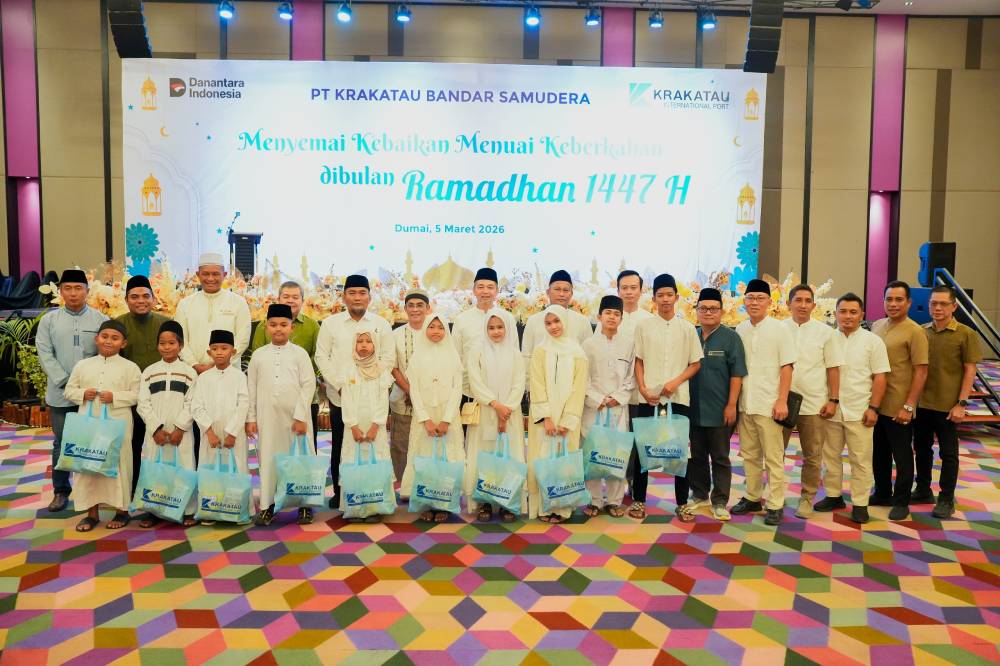 Safari Ramadan PT KBS, Wawako Dumai Apresiasi Kepedulian Perusahaan kepada Anak Yatim