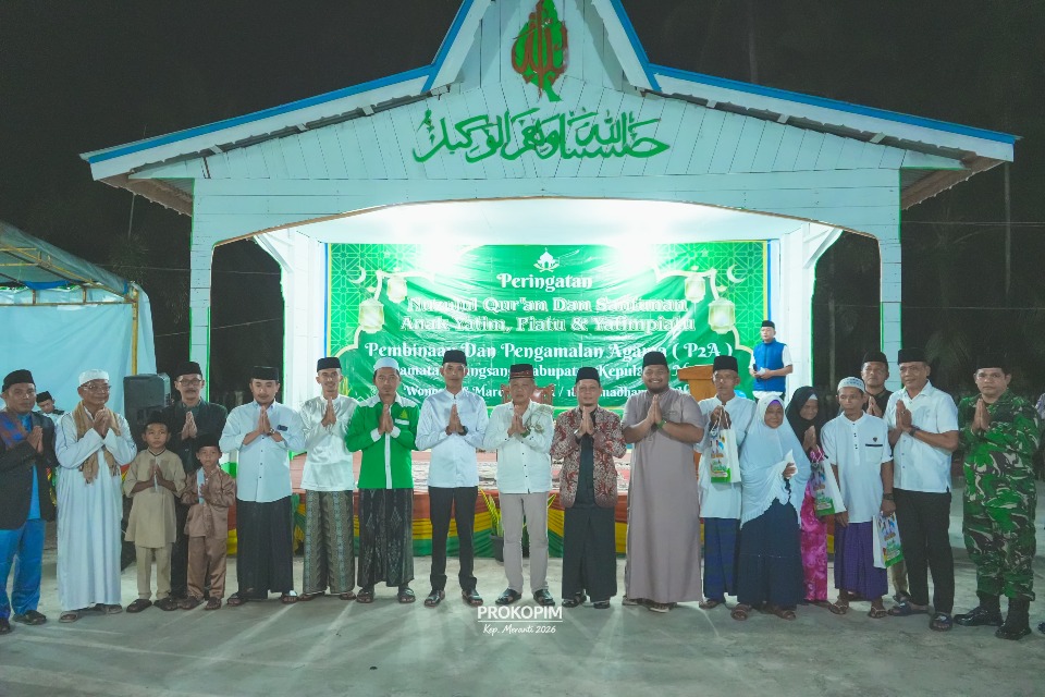 Bupati Asmar Safari Ramadan di Wonosari Rangsang, Pererat Silaturahmi dan Santuni Anak Yatim